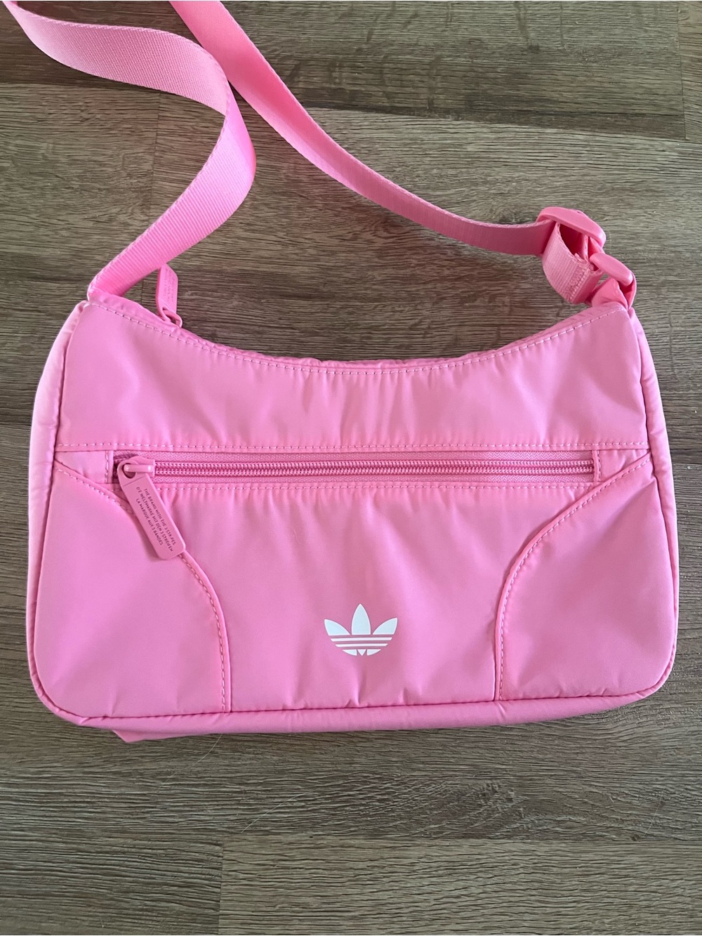 New Adidas Originals Class Shoulder Bag Purse Bliss Pink - Picture 2 of 6